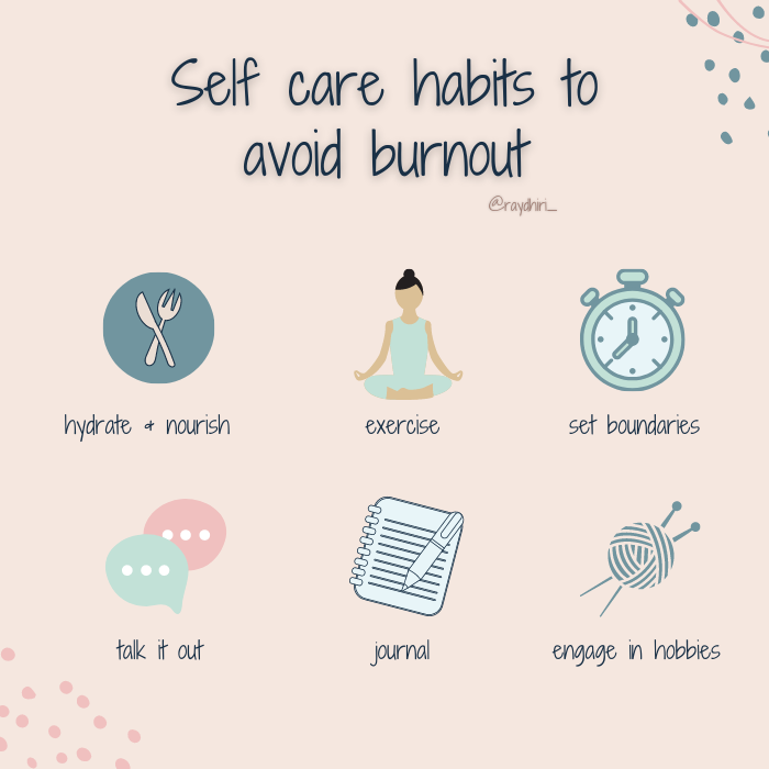 Self Care Habits to Avoid Burnout